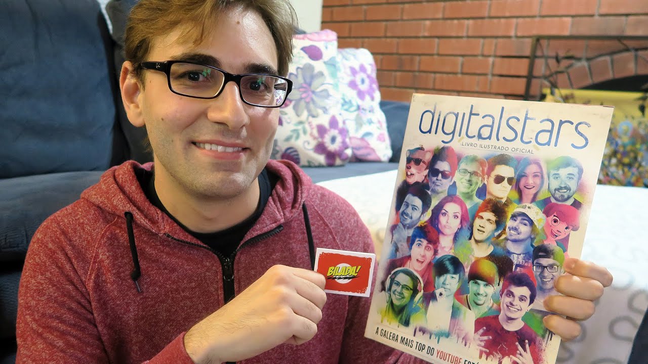 FINALMENTE CHEGOU... REALIZAÇÃO PESSOAL!!! (Album de Figurinhas Digital Stars YouTubers)