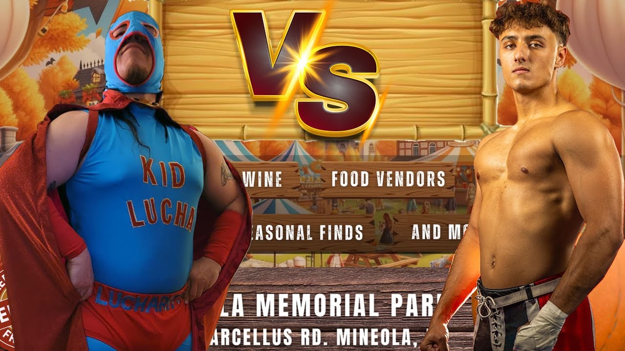 Mike Datello vs. Kid Lucha - Mineola Fall Festival - 10.18.25