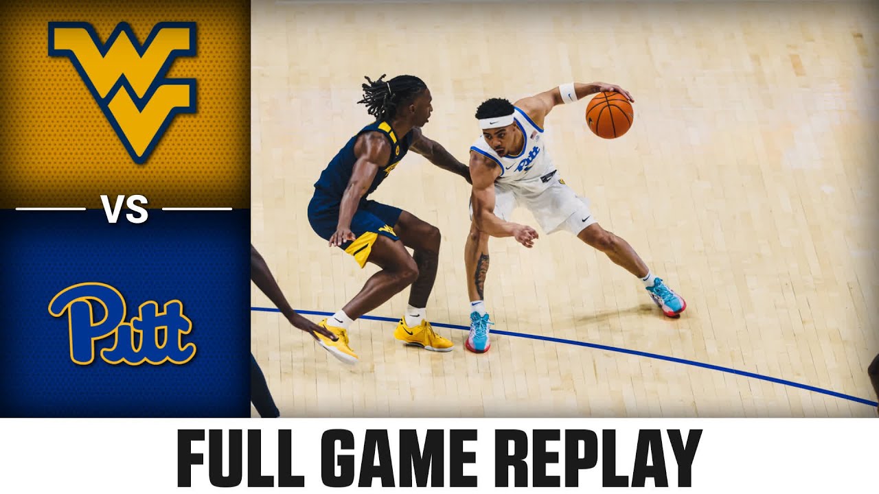 West Virginia vs. Pitt Full Game Replay | 2024-25 ACC Men’s Basketball