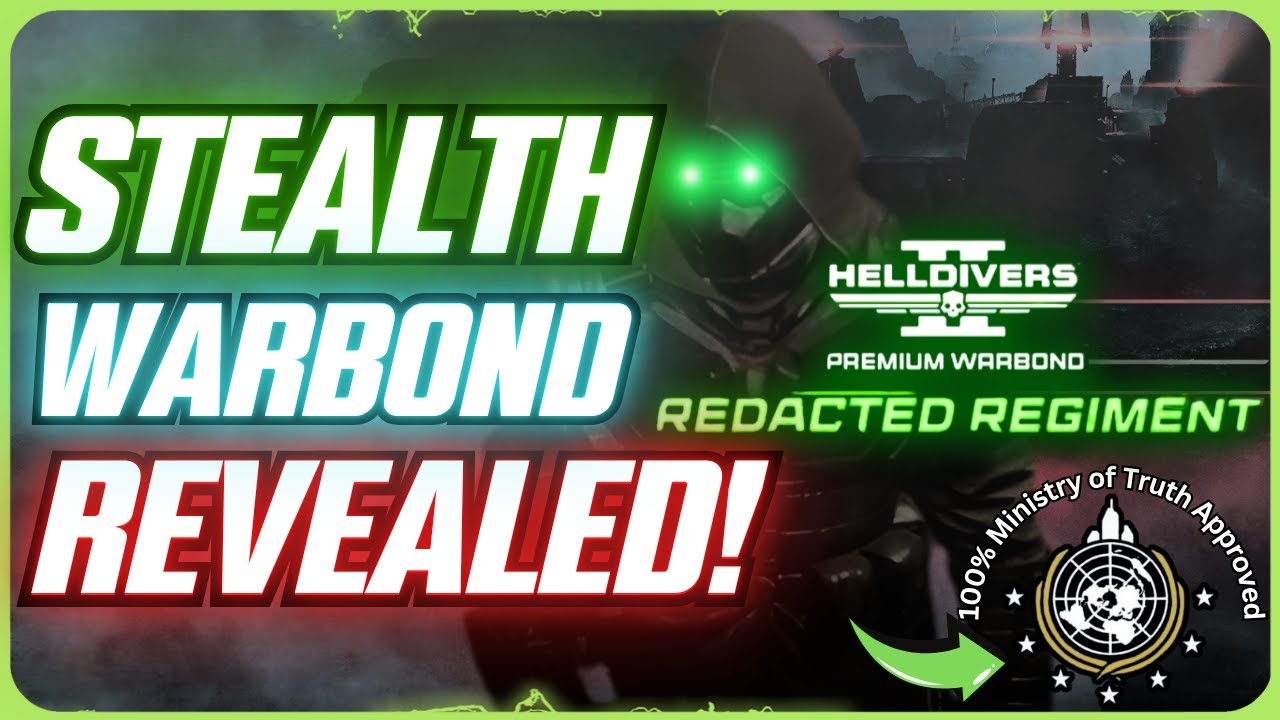 Helldivers 2 &mdash; всё, что вы хотите знать о скрытном военном облигации Redacted Regiment