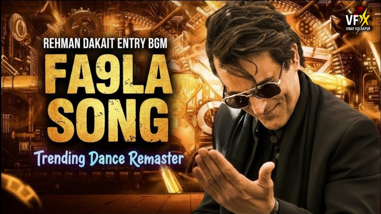 Rehman Dakait Entry Song | FA9LA BGM - (Dance Remix) | Dhurandhar | Akshaye Khanna Full Dance Video