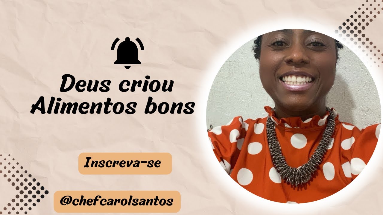 Deus criou alimentos bons! O padrão original de Deus aponta para alimentos naturais e vivos. 