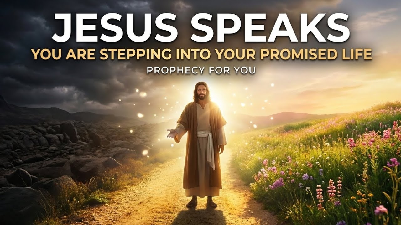 Jesus Speaks; You Are Stepping Into Your Promised Life | Jesus’s Promise For You | Jesus Message