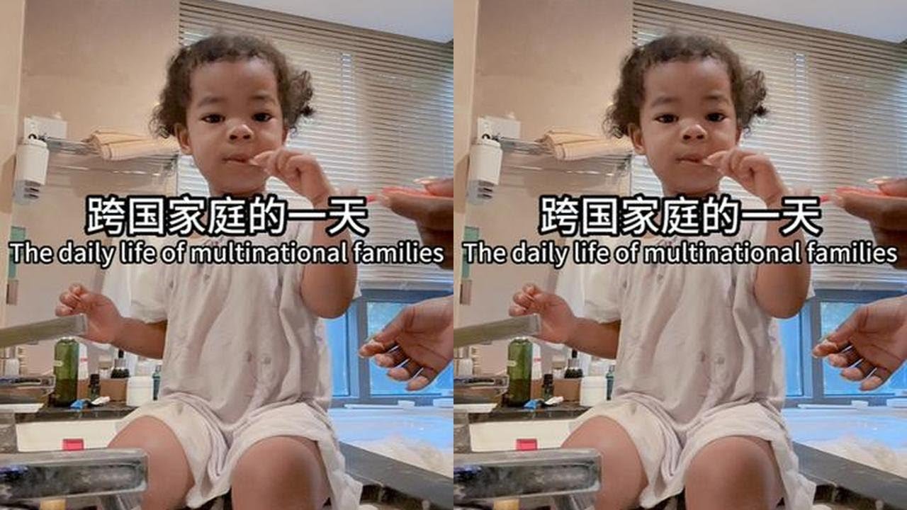 A day in a multicultural family, simple, fulfilling, and happy
