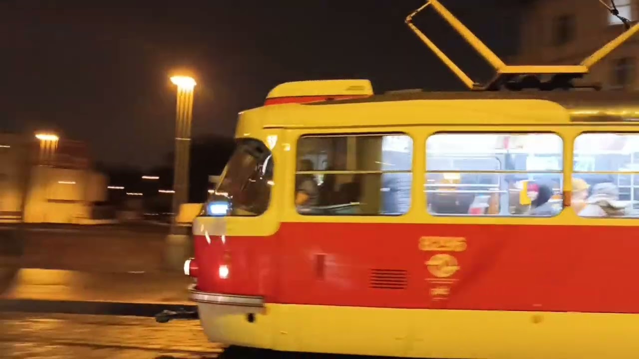 Tramvaje Škoda 52T a ČKD Tatra KT8D5.RN2P na Strašnické 25.01.2026