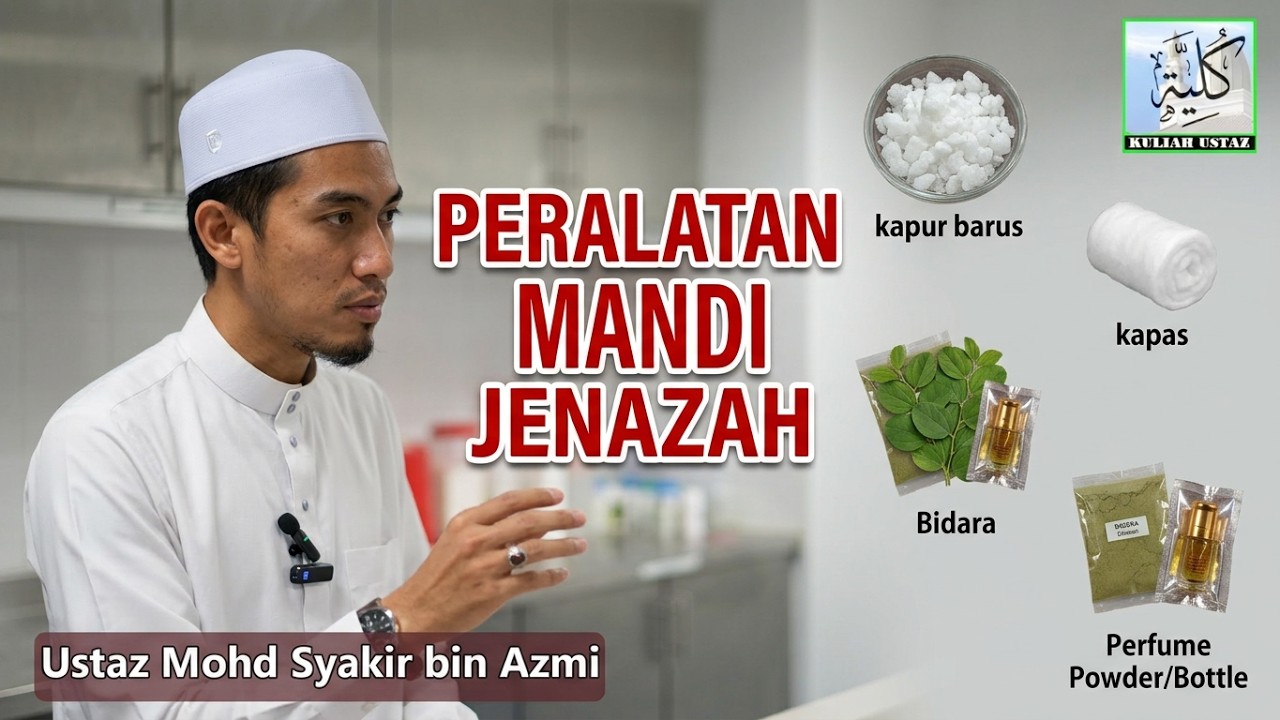 Kursus Pengurusan Jenazah -  Cara Memandikan Jenazah
