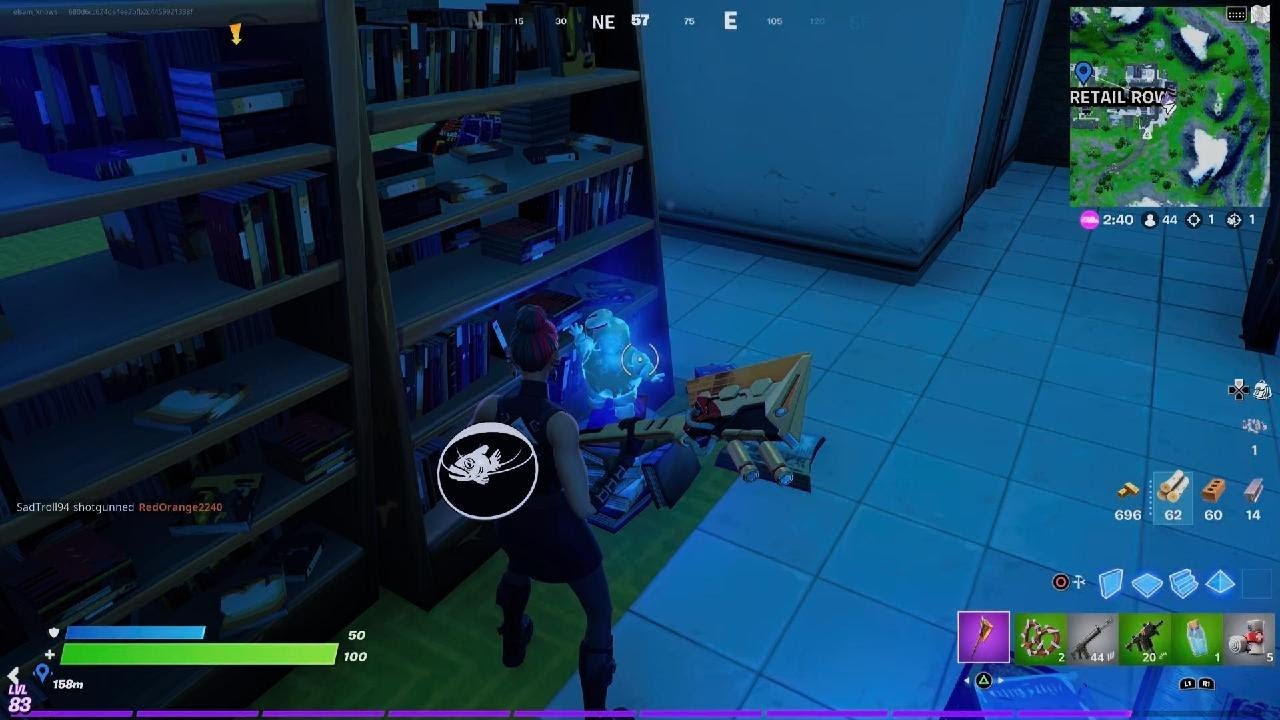 How to exterminate mini-Pufts with a Pickaxe in Sludgy Swamp, Lazy Lake, Or Retail Row | Fornite