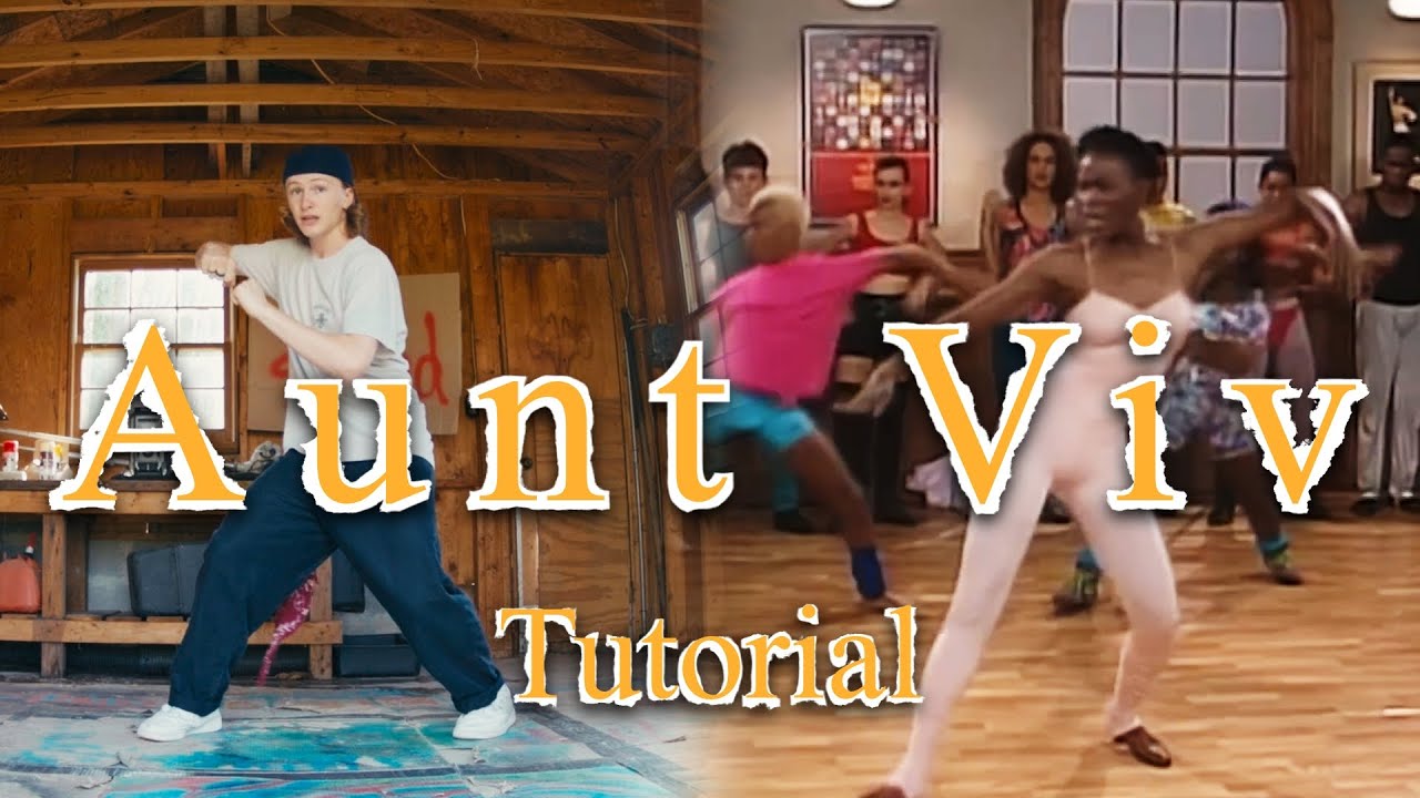 Easy Hip Hop Step Tutorial (AUNT VIV)