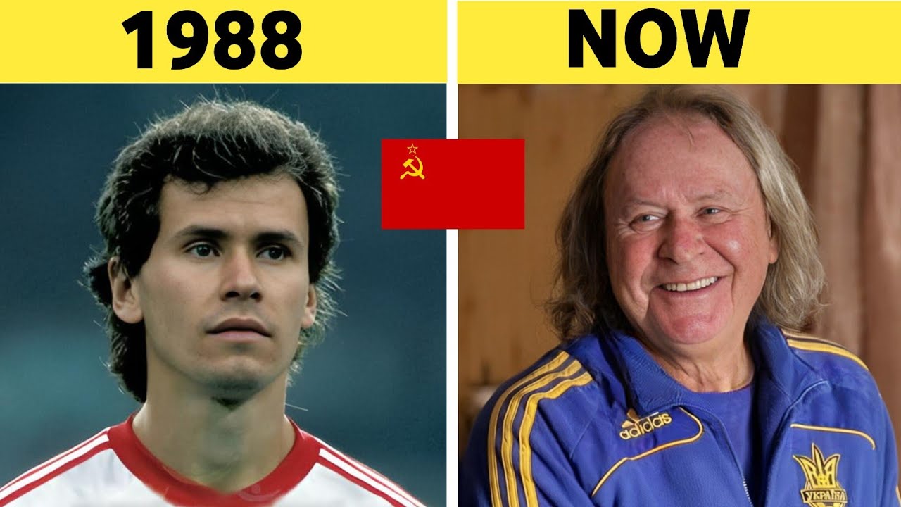 Soviet Union (USSR) EURO 1988 Squad ⚽ THEN & NOW | Legendary Soviet Players