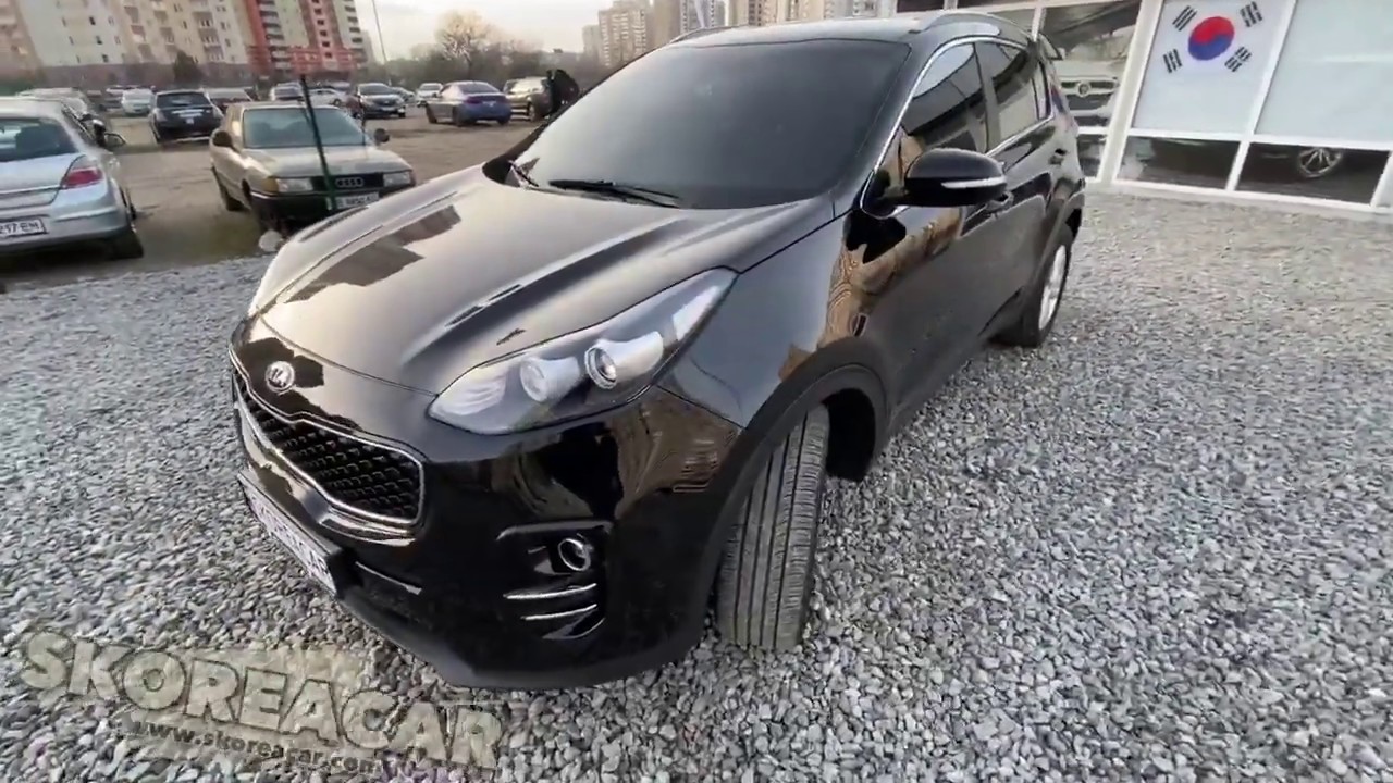 Kia Sportage NEW 2016 от 14000$ . SKOREACAR авто из Южной Кореи в наличии и под заказ