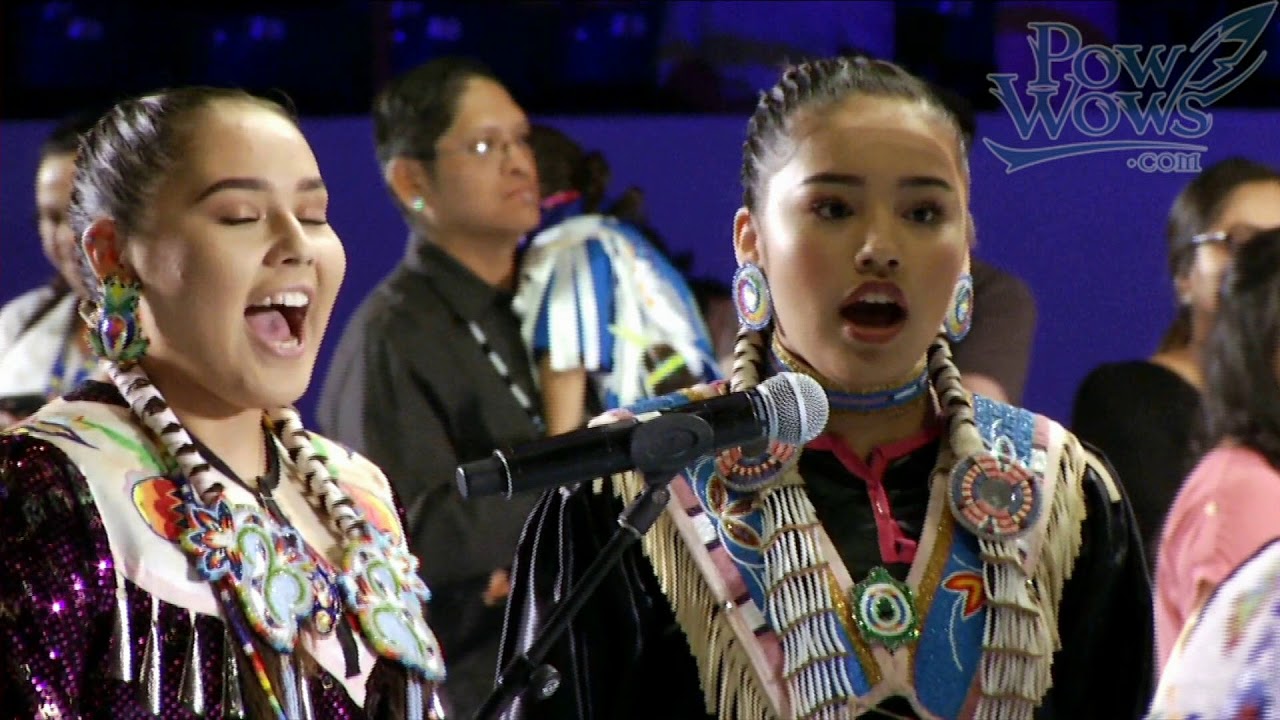 Wayne Silas Jr Proposes During Hand Drum Song- 2018 Gathering of Nations Pow Wow