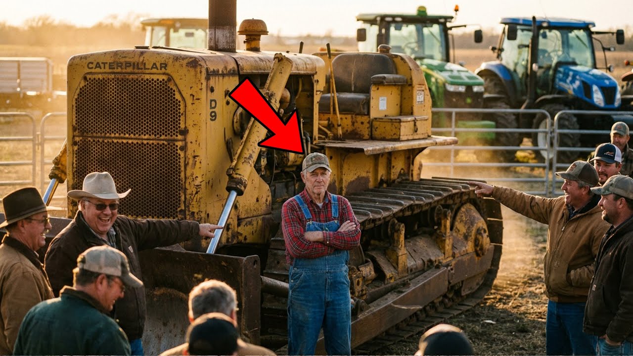 The 10-Ton Dozer Hit Auction Day... Old Iron Built A Debt-free Empire
