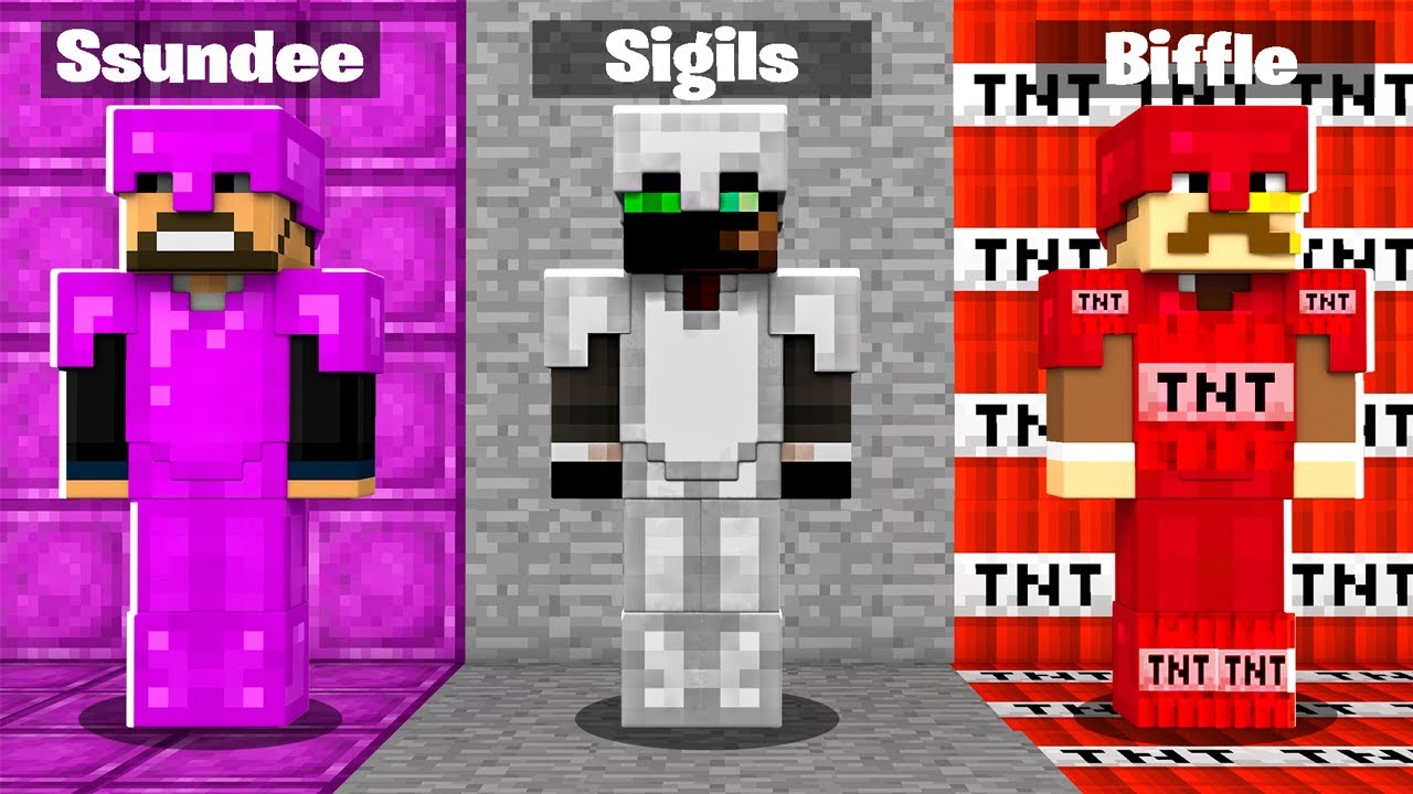 USING CAMO ARMOR in HIDE and SEEK (Minecraft)