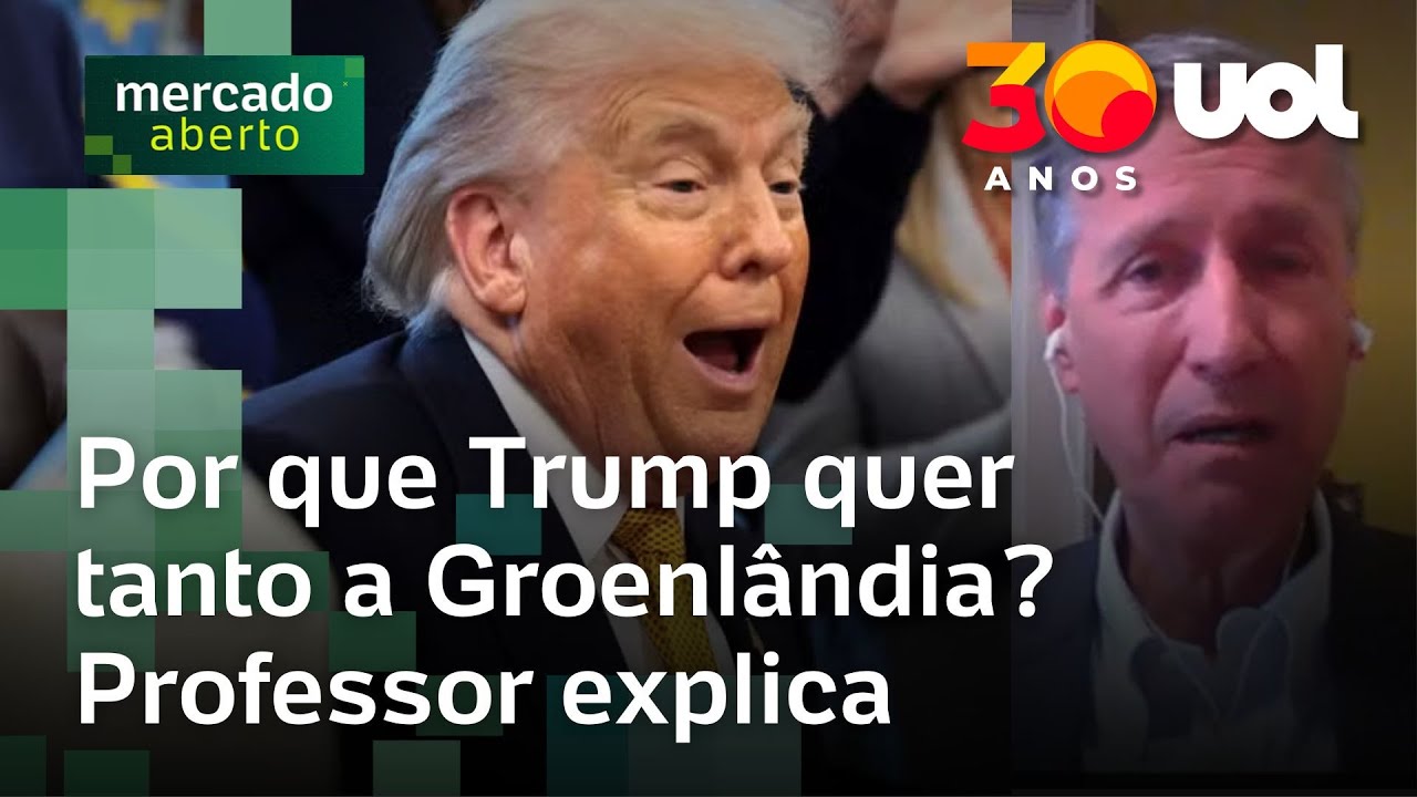 Trump deseja entrar para a história ao querer anexar a Groenlândia aos EUA, analisa professor