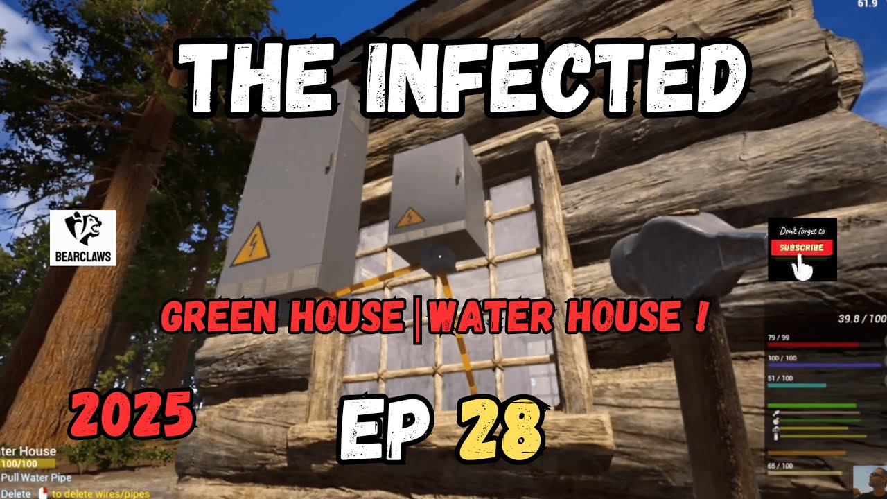 The Infected S2 E28 | Live Stream | Greenhouse| Water house !