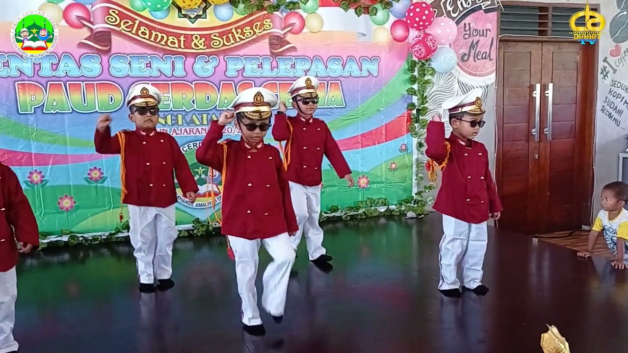 Tari Jejak  PAUD Cerdas Ceria 2021