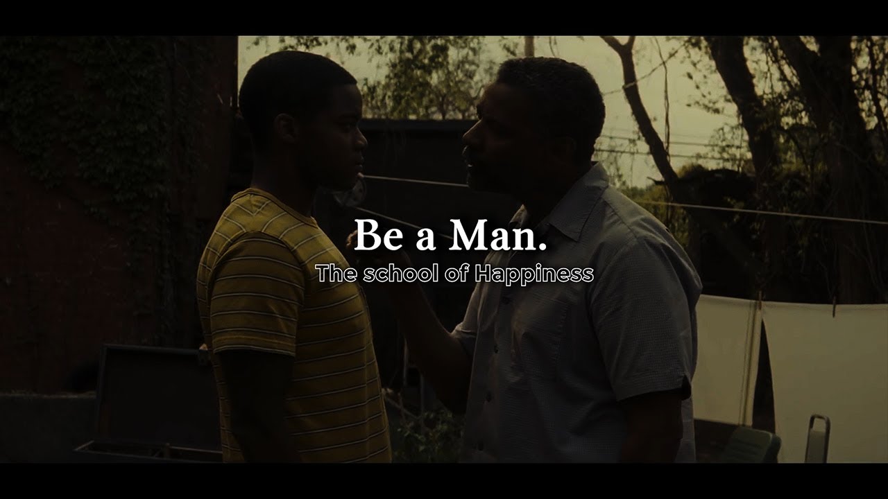 Be a man.