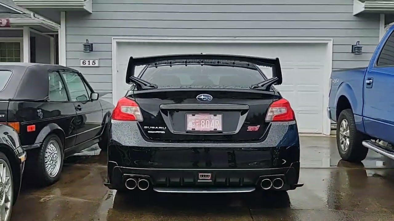 Subaru WRX STi Rear Under Spoiler Diffuser JDM VA