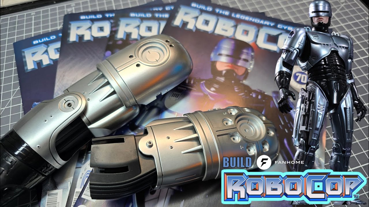 Build the Legendary Cyborg ROBOCOP - Pack 18 - Stages 67-70