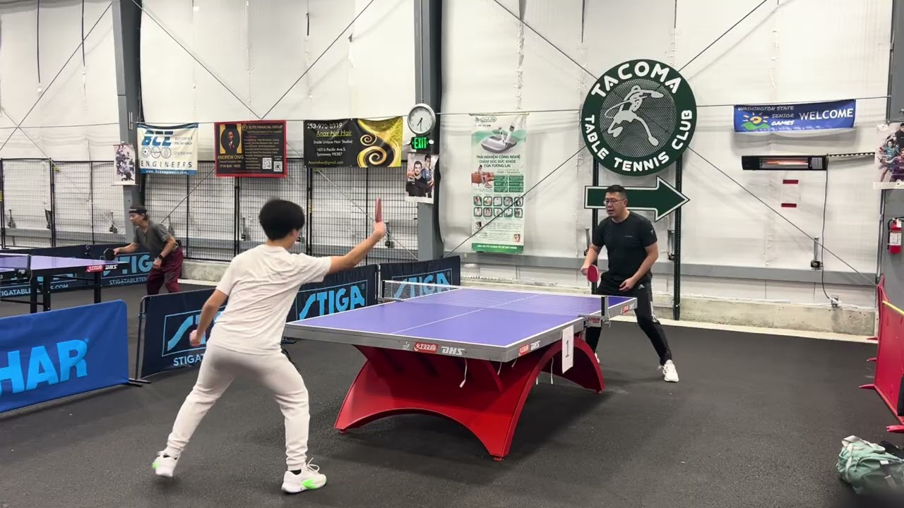 Tacoma table tennis league Thursday night from 7 to 10pm 