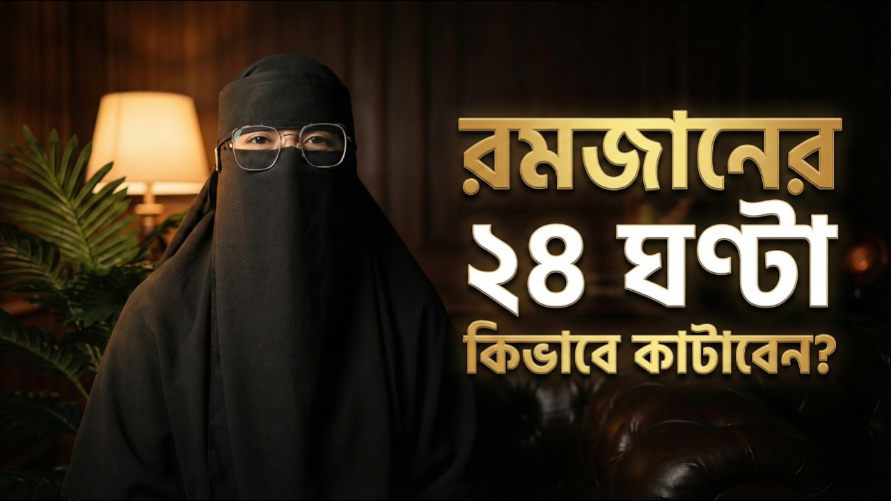 রমজানের ২৪ ঘণ্টা কিভাবে কাটাবেন? | Ramadan Routine for Muslim Women