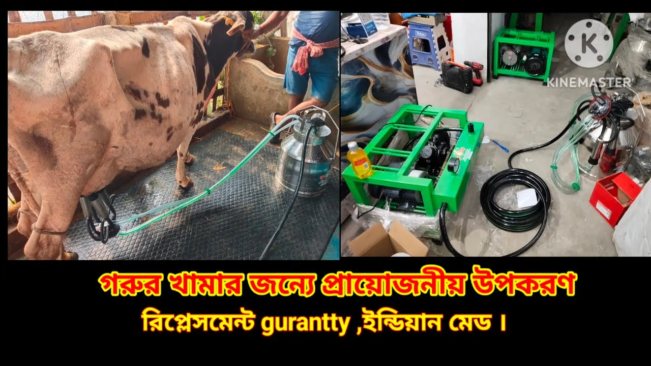 গাভীর খামার করার জন্য প্রয়োজনীয় সামগ্রী কোথায় পাবেন? দুধের মেশিন, গরুর ম্যাট,ট্রলি গোবর,গরুরফ্যান