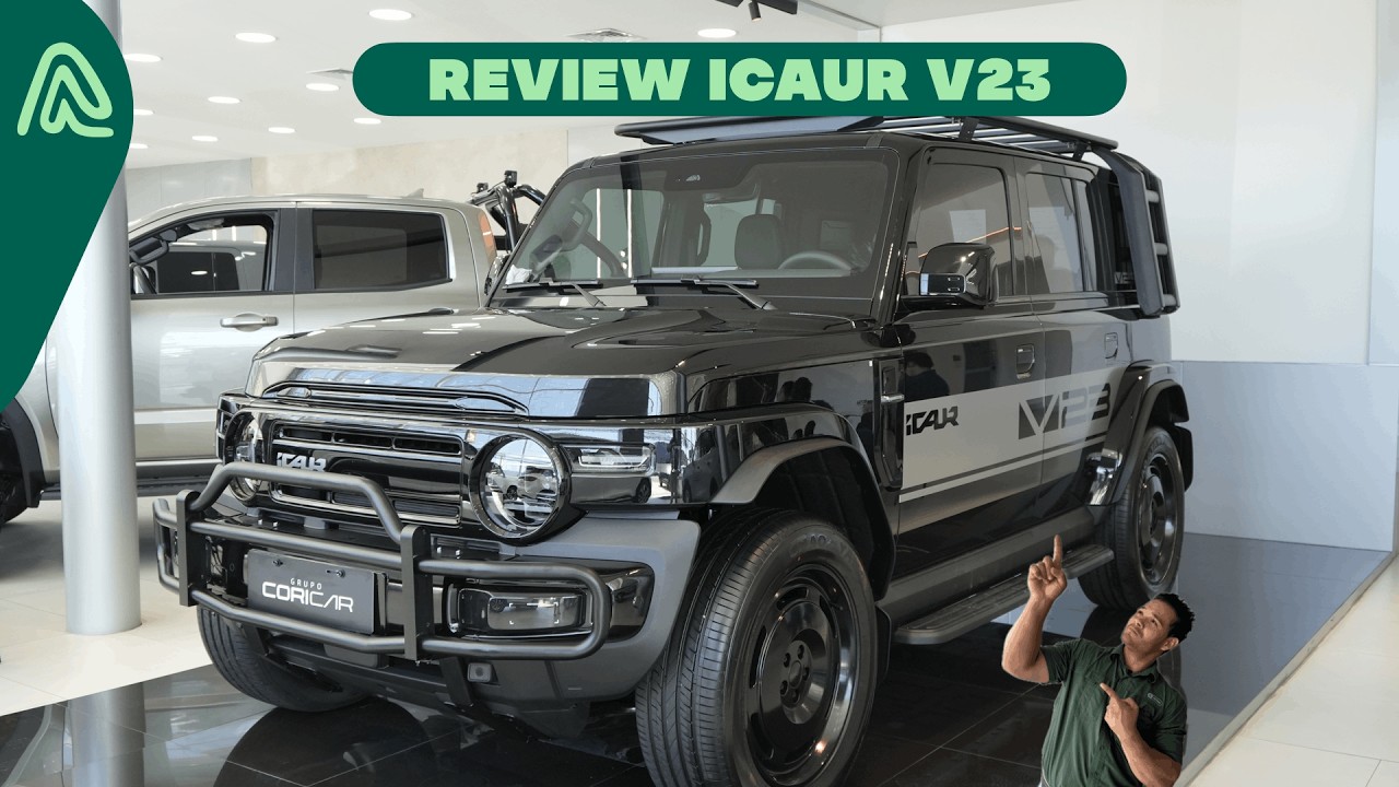 Conocemos el ICAUR (icar) V23 | Inspirado en el Off Road para los amantes de la aventura