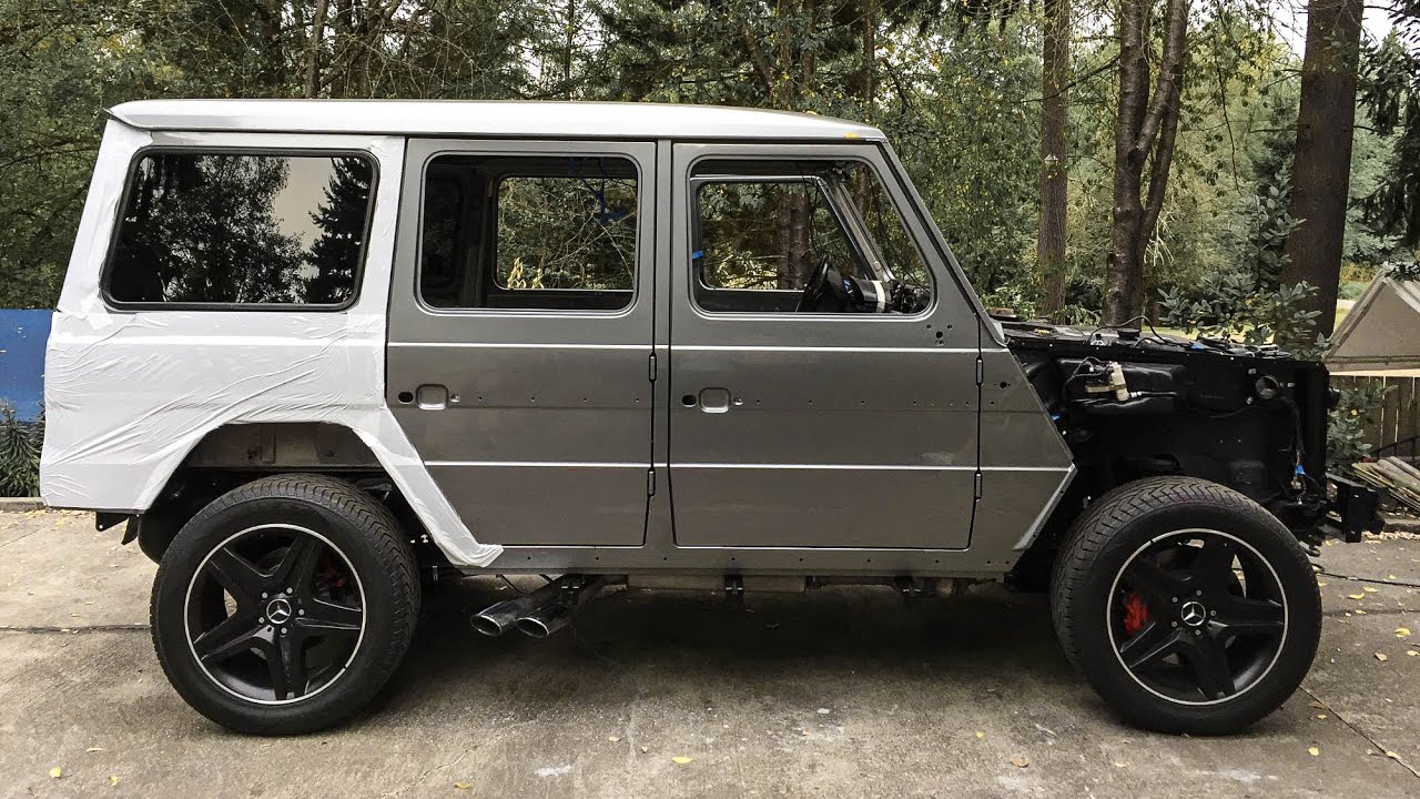 2002 Mercedes Benz G500 AMG Brabus Full OEM Restoration Project