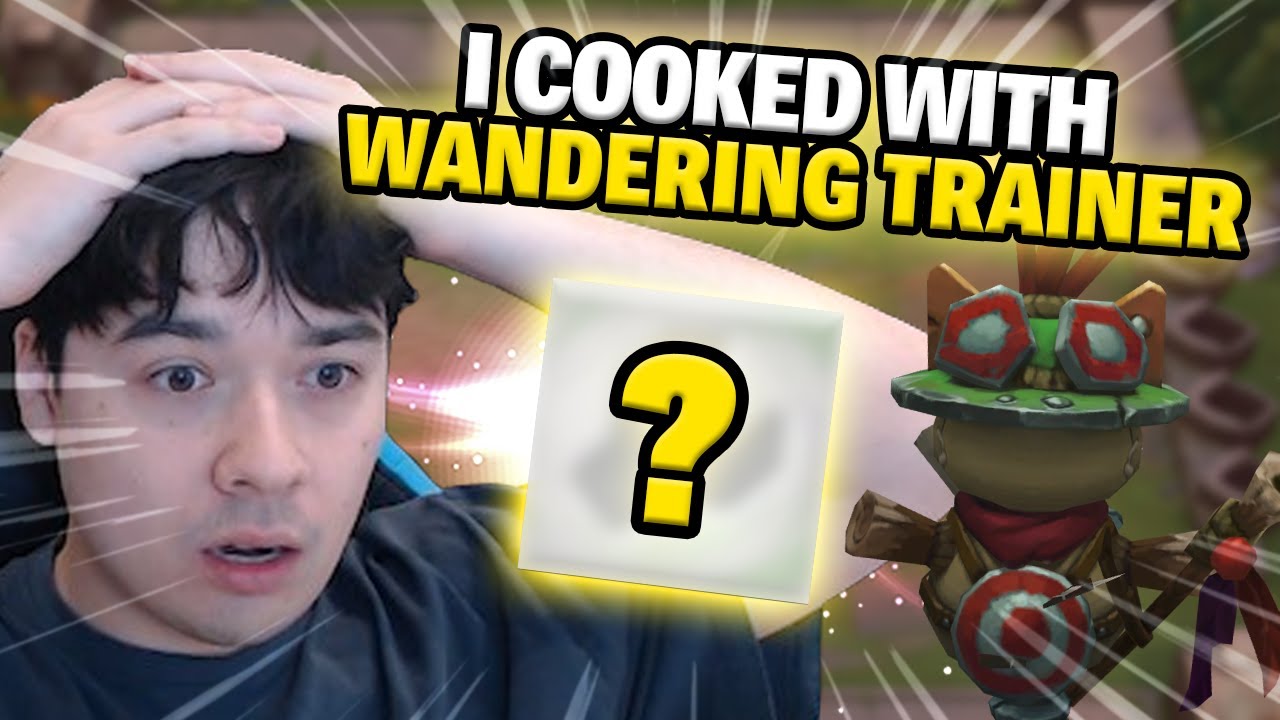This Wandering Trainer Let Me Pull Out My SECRET 3 Star Urgot Tech! I Set 13 TFT