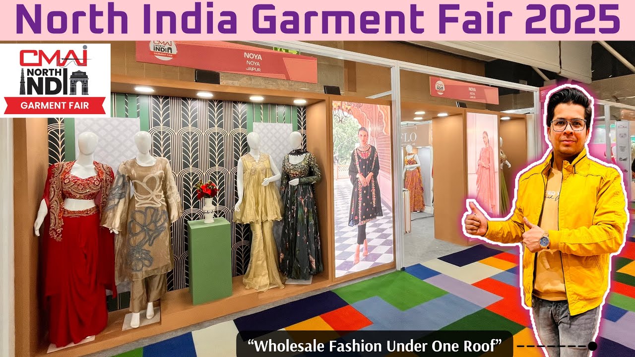 CMAI 2025 Delhi || North India Garment ￼Fair 2025 || Garment Fair 2025