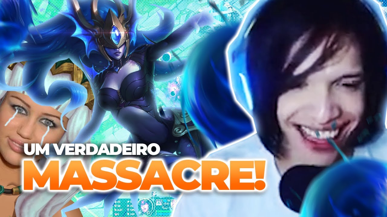 ACABANDO COM O TIME INIMIGO SOZINHA E CARREGANDO 4 MULAS | SYNDRA MID GAMEPLAY | LEAGUE OF LEGENDS