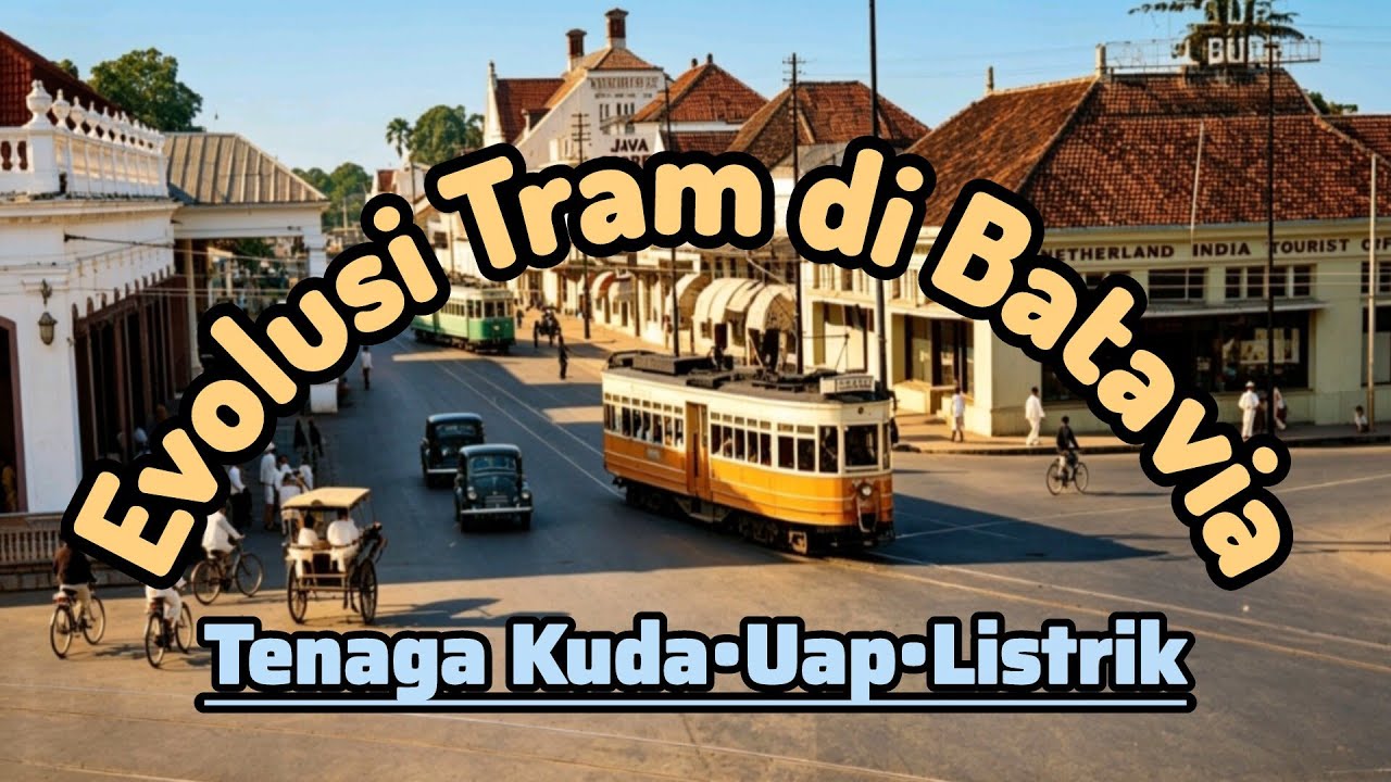 EVOLUSI TRAM BATAVIA FULL TEMPO DOELOE