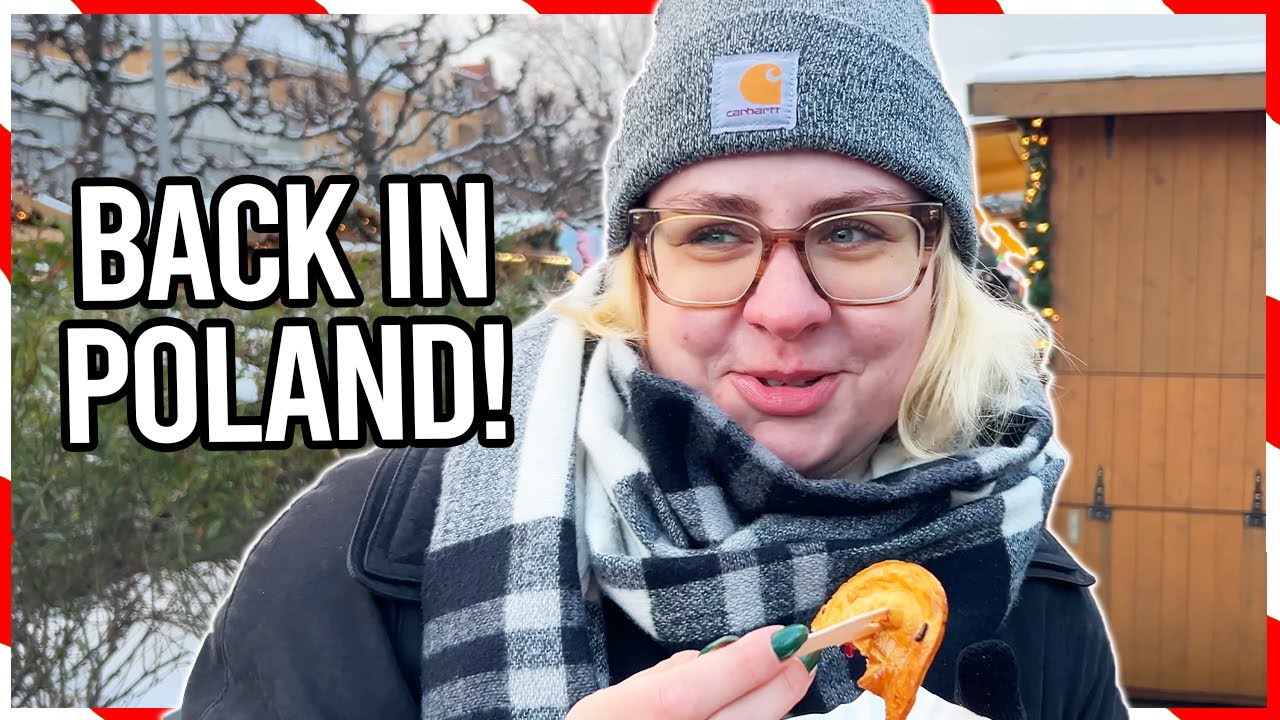 Vlogmas Day 6 - Going to Szczecin! Christmas Market in Poland