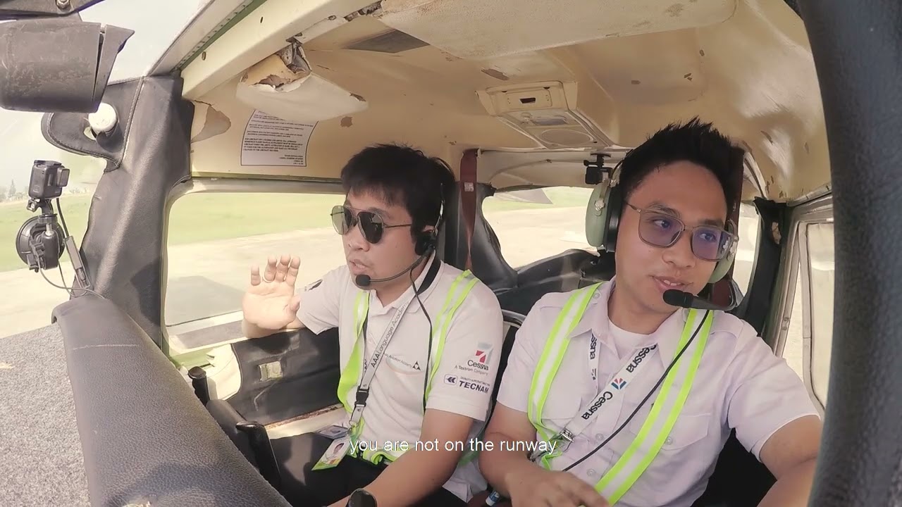 First Solo Flight - Cessna 152 - All Asia Aviation Academy - Matthan Calabio - Philippines