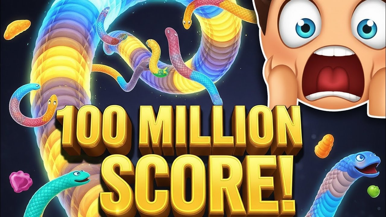 ​WORLD RECORD ATTEMPT! 🐍 Worms Zone.io Live - 100 Million Score Challenge!