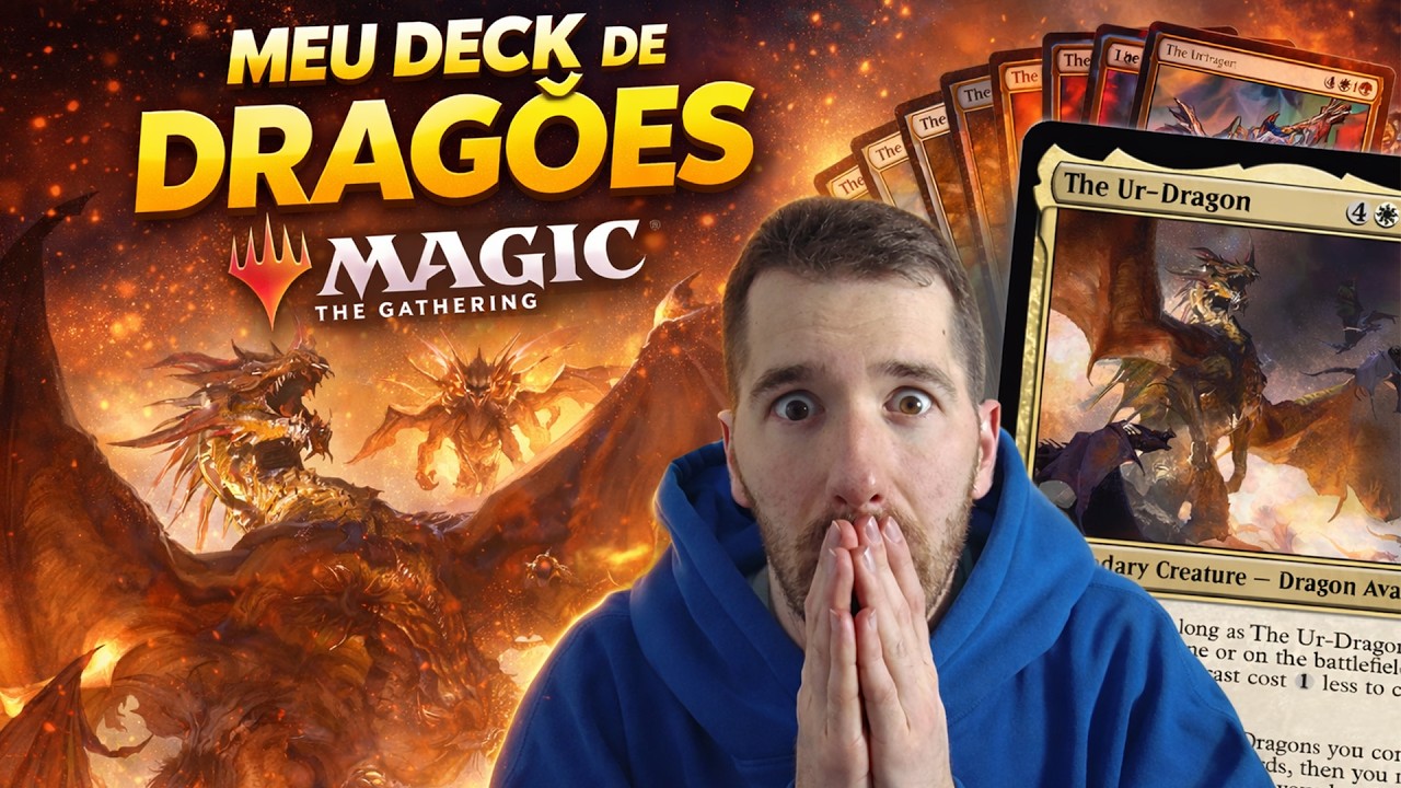 O MEU DECK PRINCIPAL DE DRAGÕES EXPLICADO! (UR DRAGON)