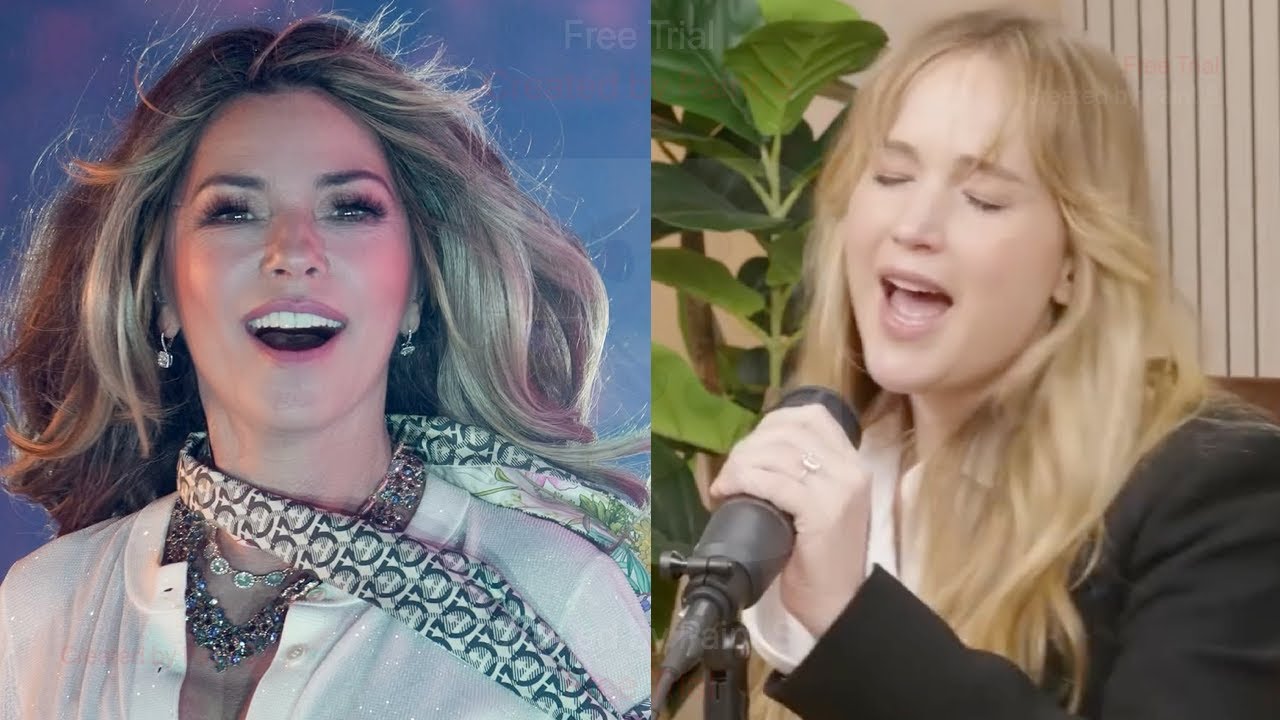 Shania Twain Reacts To Jennifer Lawrence Singing 'Any Man Of Mine'