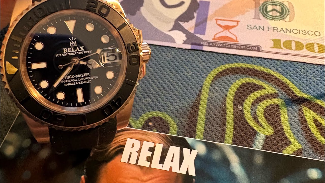 Relax Watch Rose Gold Yuck-Master - Unboxing