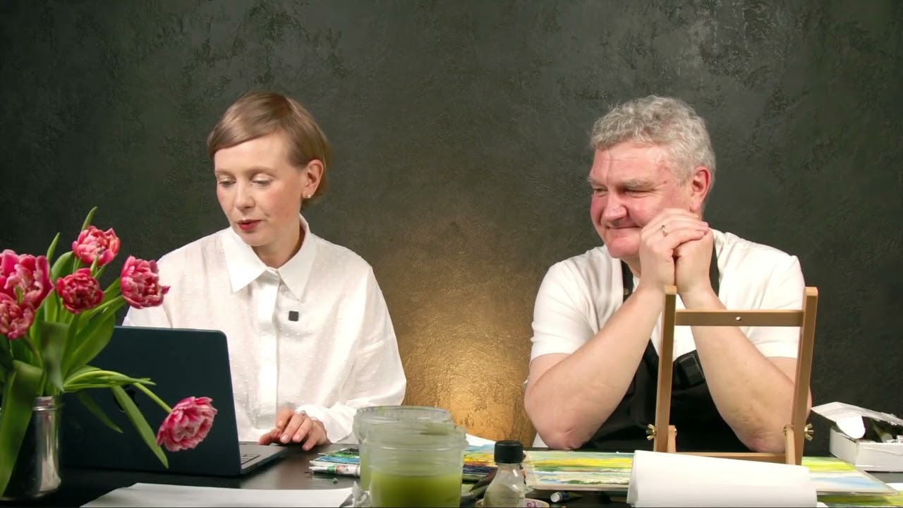 Весенний пейзаж с художником Виталием Черногаловым. Разбор студенческих работ