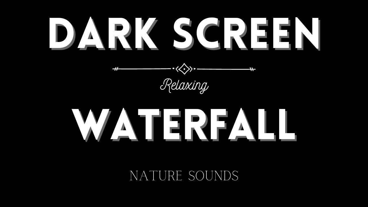 8 Hours of Gentle Waterfall Sounds for Sleeping - Reduce Stress, Stop Insomnia, Relax, Study