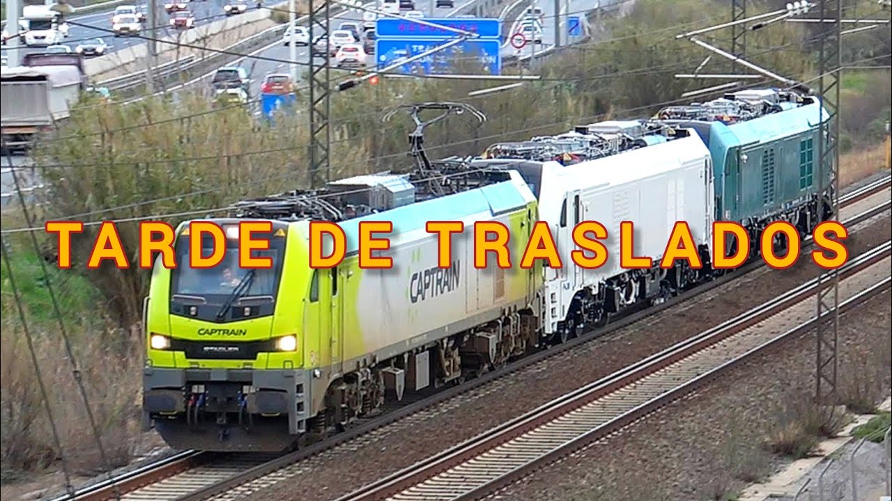 Tarde de traslados internacionales y mercancías en Cornellà de Llobregat.