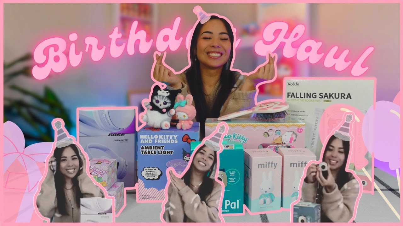 What I Got For My Birthday Haul