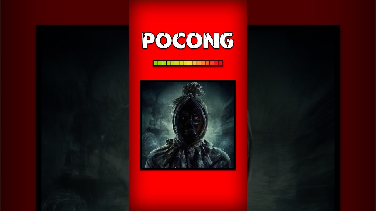 Pocong [Urban Legend] #horror #animation #pocong
