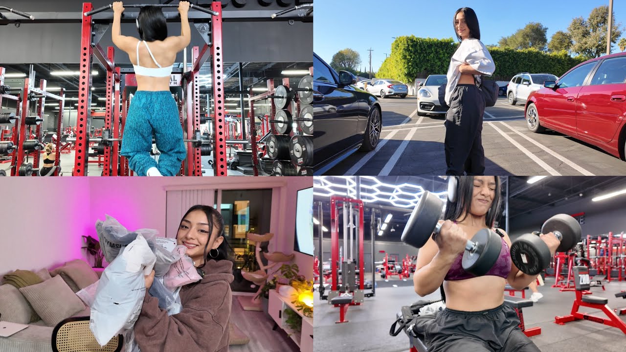 GYM VLOG | GYMSHARK UNBOXING