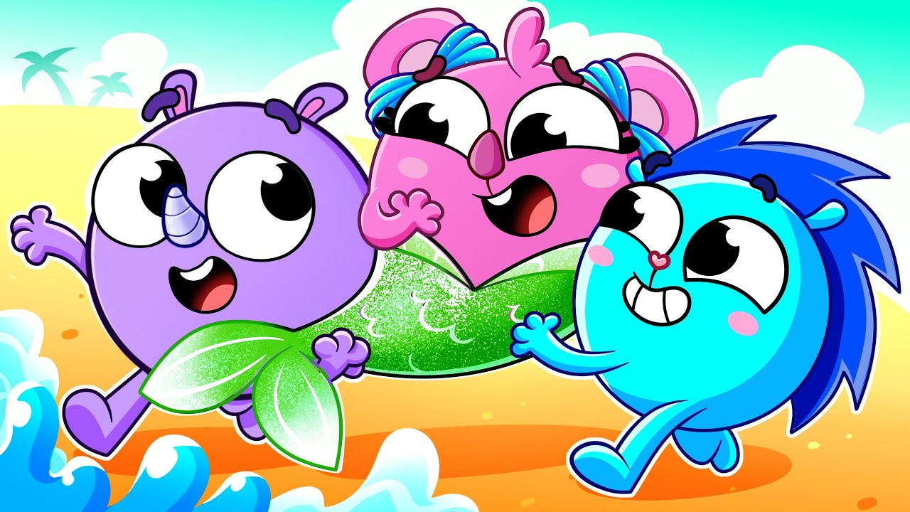 🧜‍♀️✨ Magic Mermaid Adventure! 🌊✨ Funny Kids Songs And Nursery Rhymes by Fluffy Friends