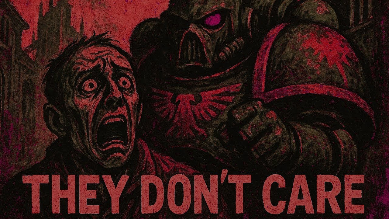 How Space Marines Really Treat Civilians in the Grimdark Warhammer 40K