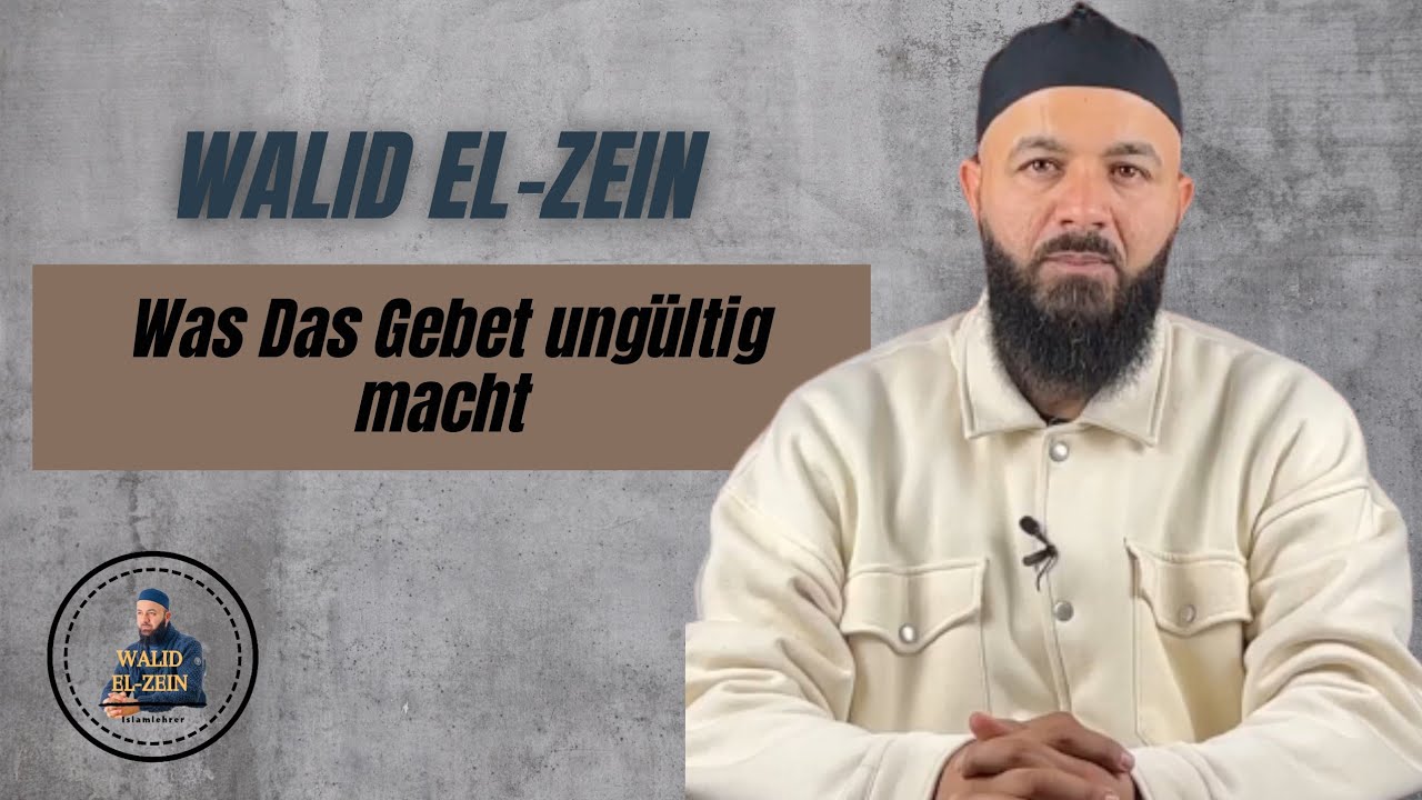 Was das Gebet ungültig macht