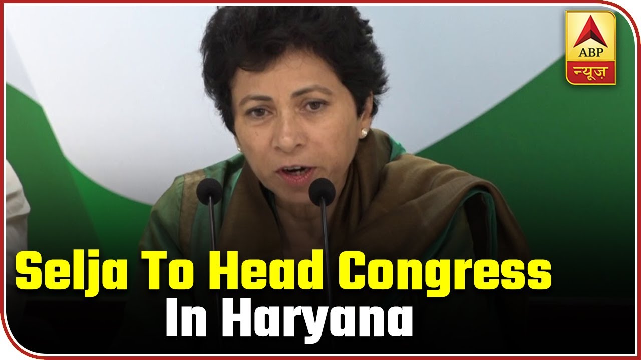 Selja To Head Congress In Haryana, Hooda Poll Panel Chief | ABP News