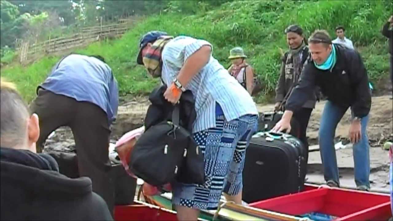 Mekong   Laos speed boat 2010