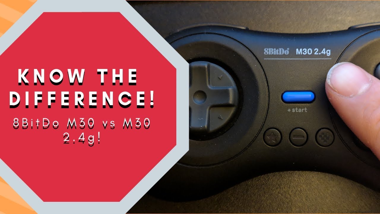 8BitDo M30 2.4g vs M30 Know the difference!